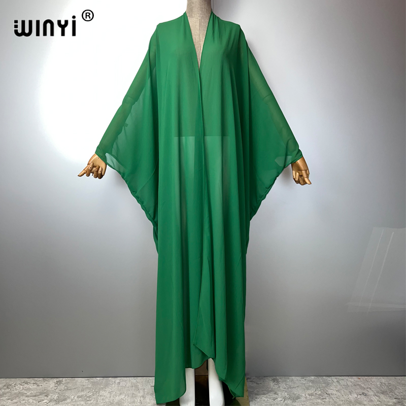 Cover Up Kaftan - WINYI 2025 new kimono summer Perspective
