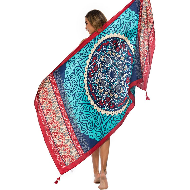 Cover Up Kaftan - 2018 Mới 90X180 Cm Hai Dây