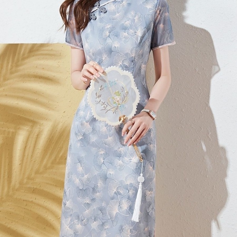 Women Light Blue Floral Print  - đánh giá và giá Midi Skirt Floral