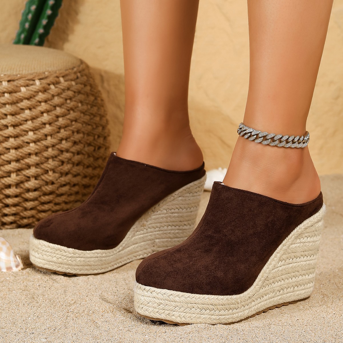 RYAMAG Comfortable Wedge Mules - đánh giá và giá Wedge Espadrille Women