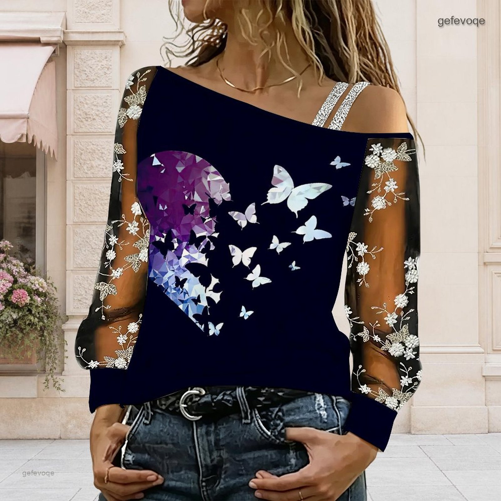 Women Off Shoulder Blouse Asym - đánh giá và giá Blouse Off Shoulder