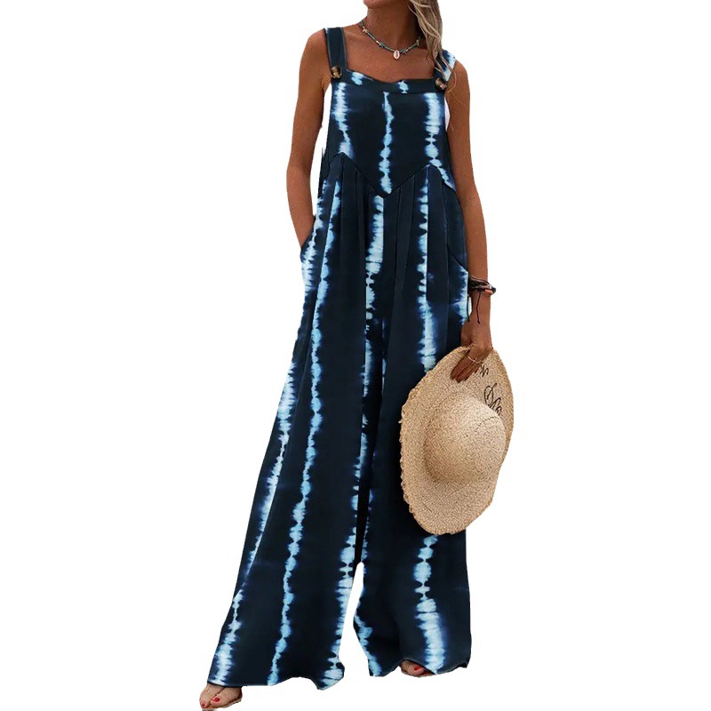 Summer New Loose Casual Floral - đánh giá và giá Romper Floral Print