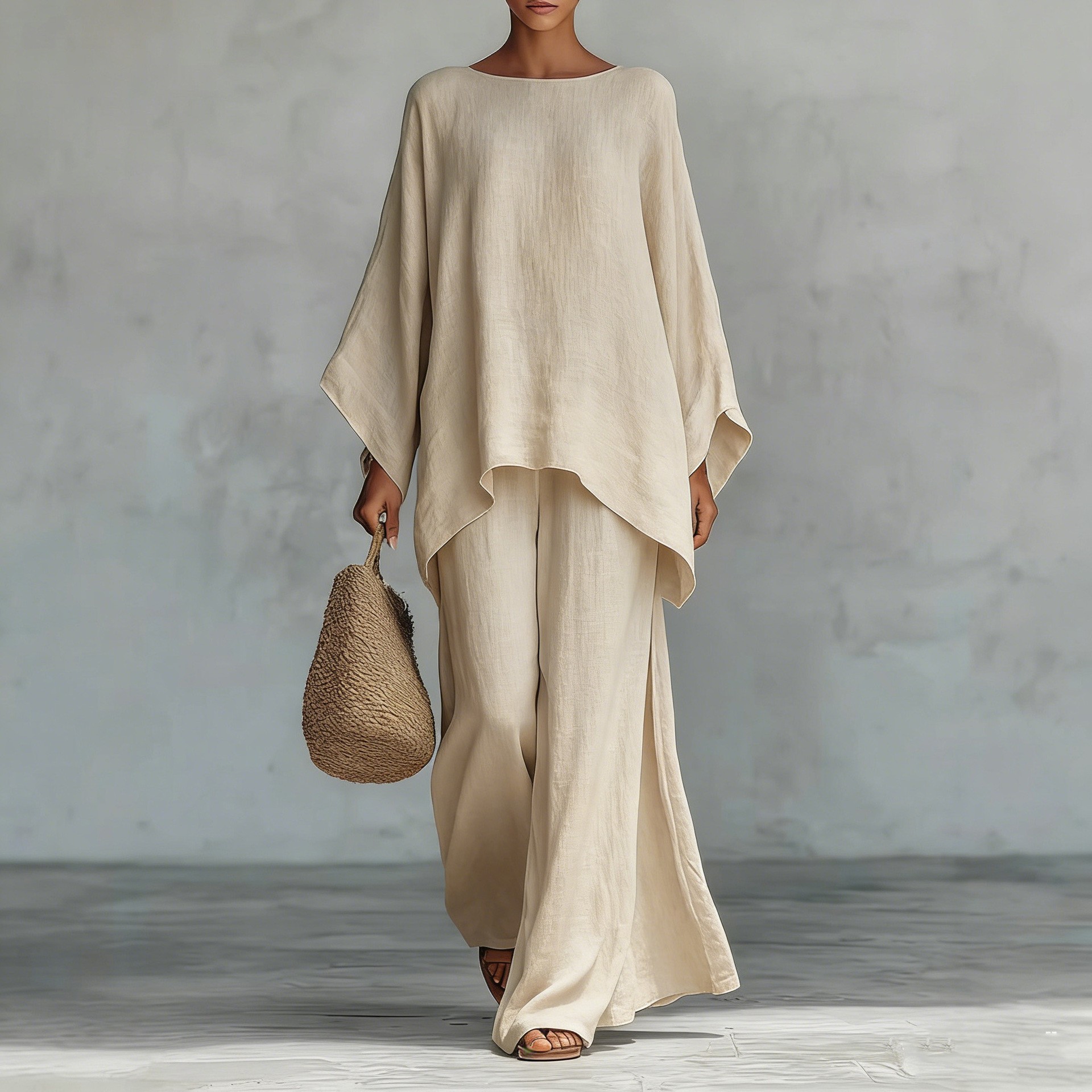 2026 European and American New - đánh giá và giá Linen Pant Wide