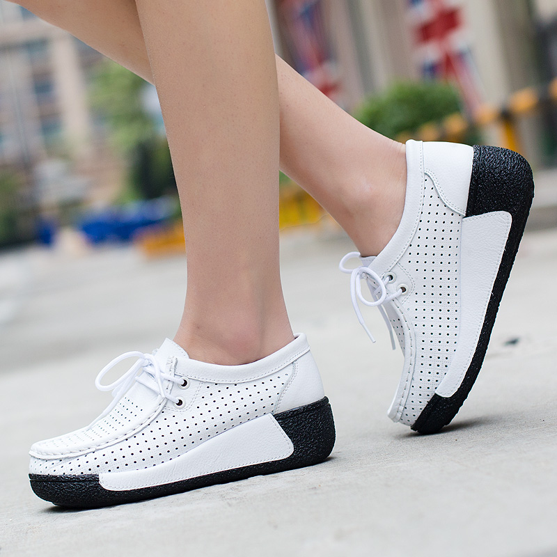 Women Flat Platform Loafers Ge - đánh giá và giá Wedge Espadrille Women