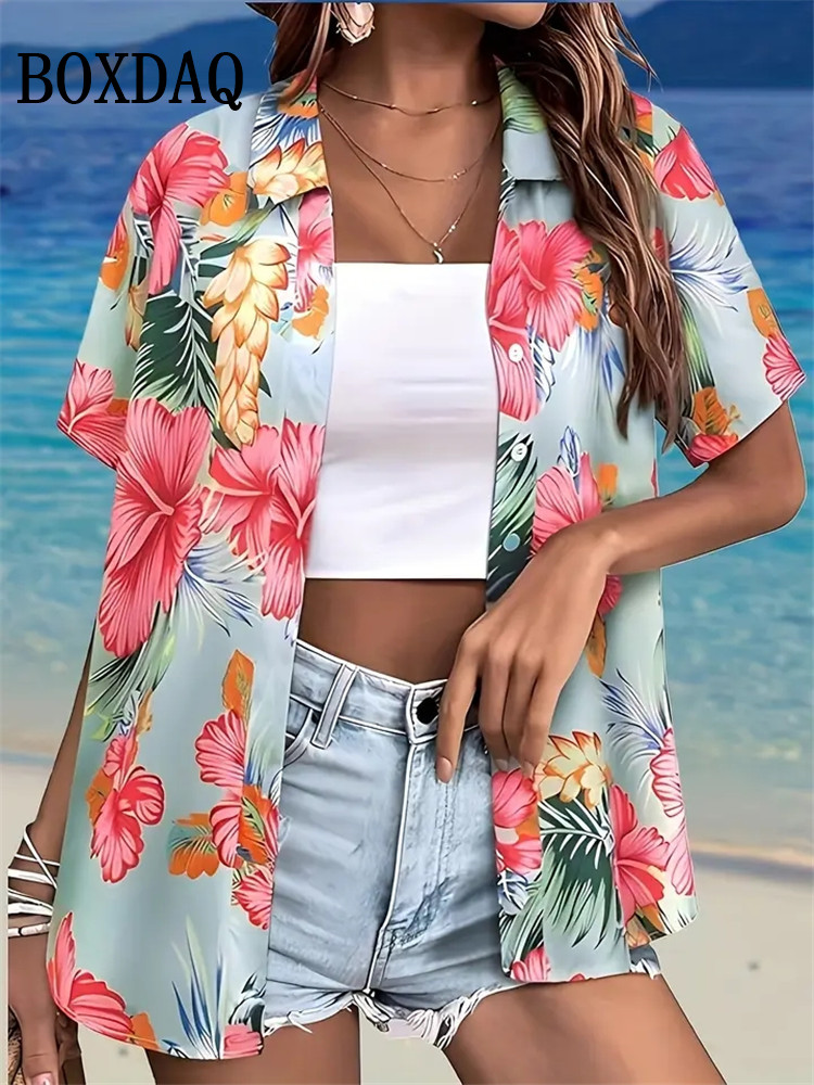 Summer Fashion Women Blouse Ha - đánh giá và giá Romper Floral Print