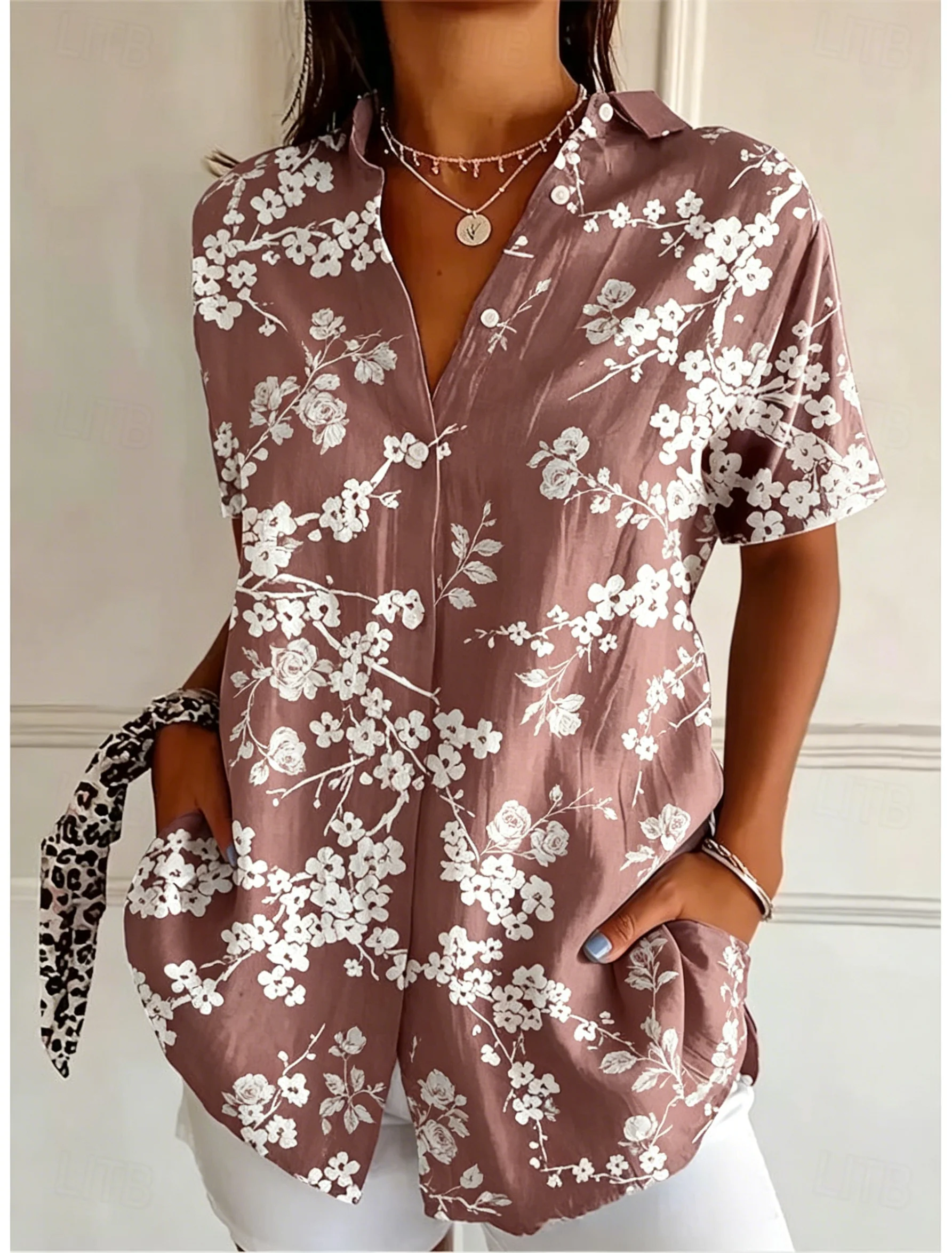 Women's Short Sleeve Floral Pr - đánh giá và giá Romper Floral Print