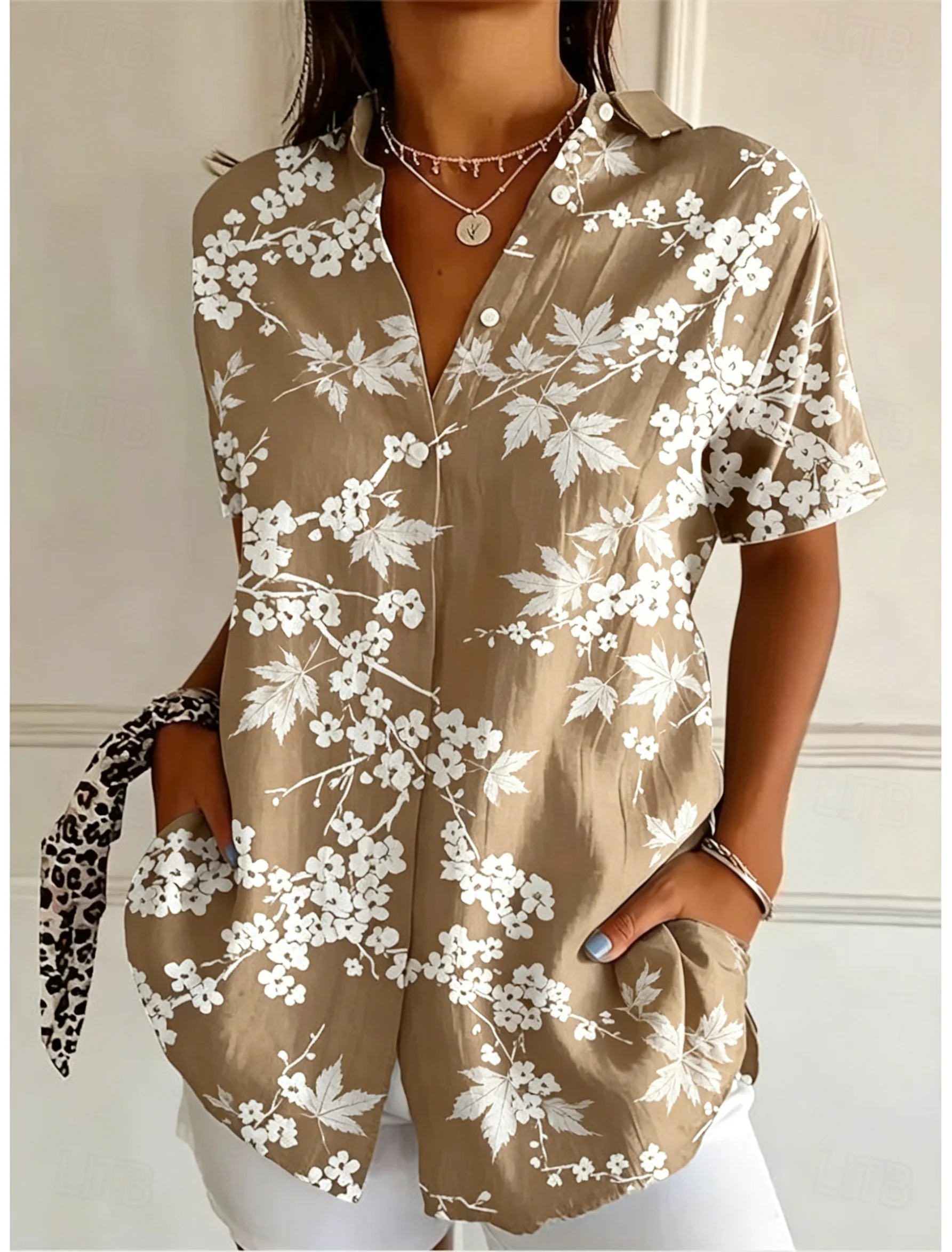 Women's Short Sleeve Floral Pr - đánh giá và giá Romper Floral Print